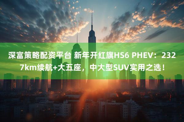 深富策略配资平台 新年开红旗HS6 PHEV：2327km续航+大五座，中大型SUV实用之选！